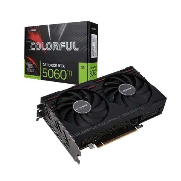 Colorful GeForce RTX 5060 Ti Gaming DUO 16GB-V GDDR7 Graphics Card
